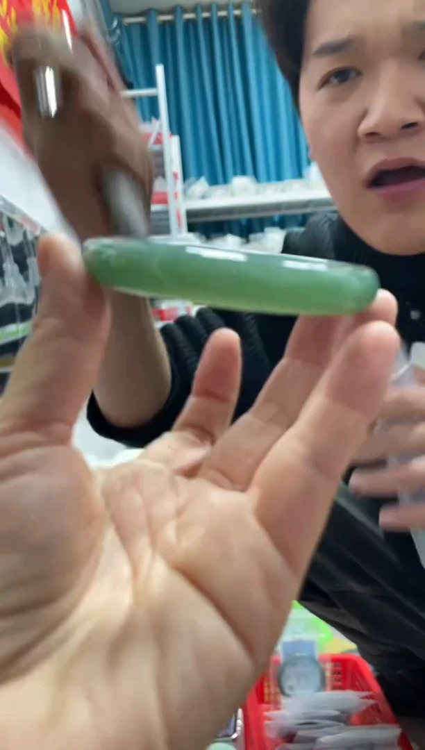 【闪购商品】和田玉颈饰未镶嵌A13且末蓝正圈56