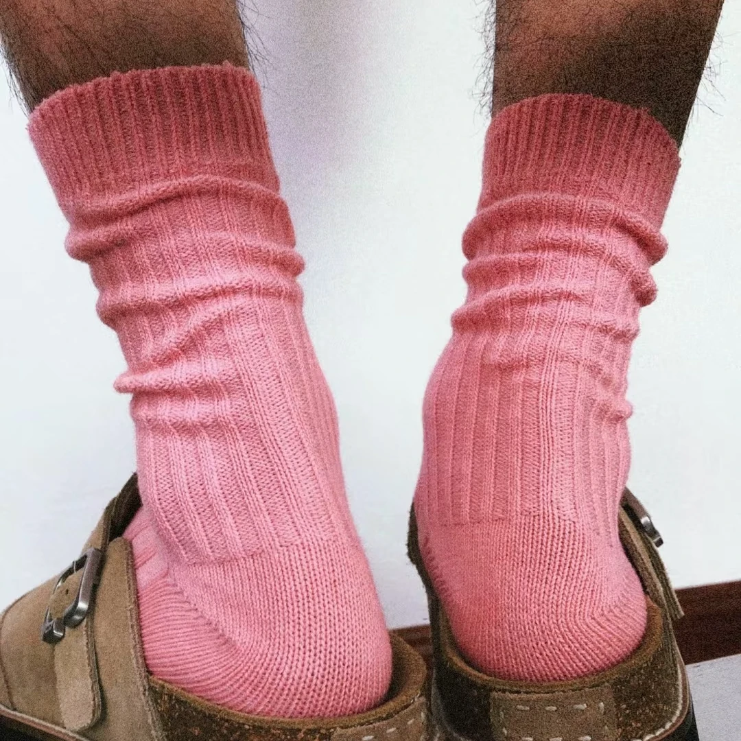 袜子女春秋冬款外贸时尚百搭混搭袜好好看