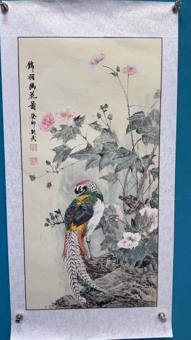 国画瀚美艺术刘武手绘-国画16