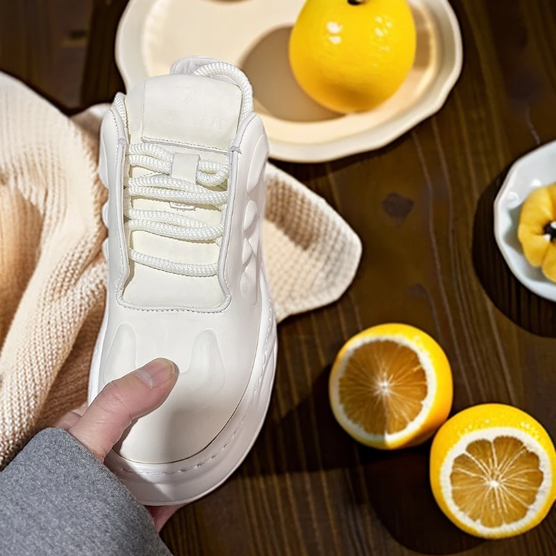 头层牛皮新款男鞋面包鞋7218