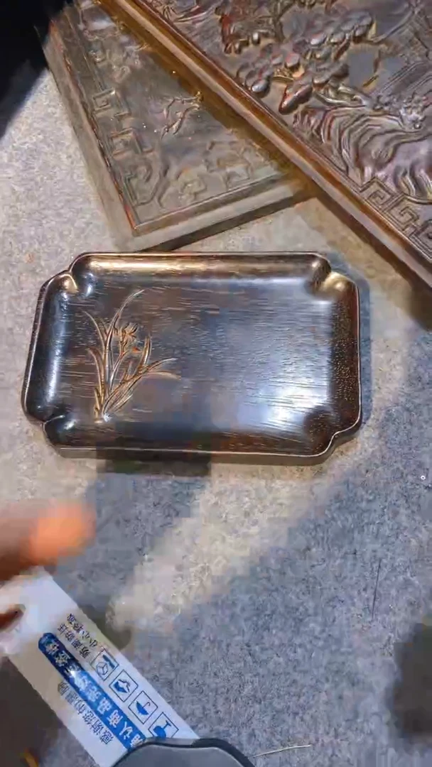 香榧木紫檀拆件雕刻板以直播间实物为准