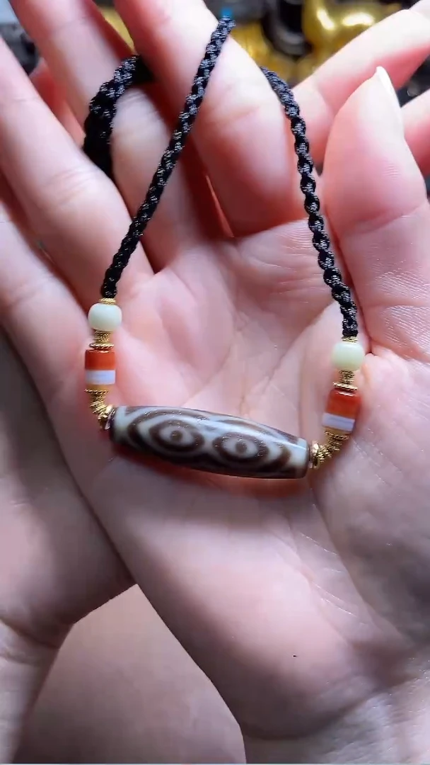 未镶嵌项链玛瑙/玉髓（覆膜）条纹玛瑙