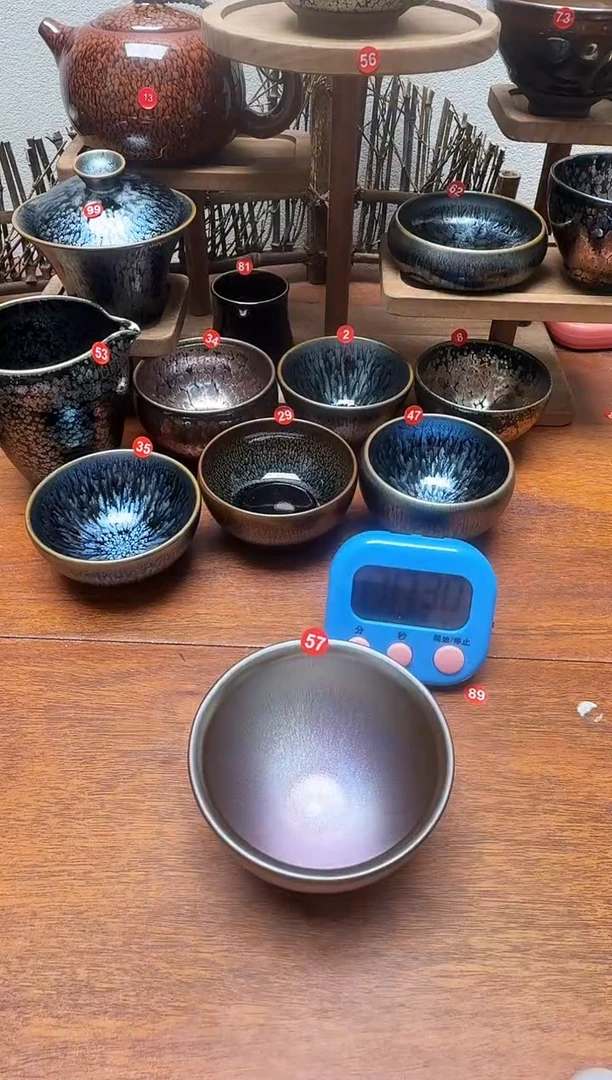 茶盏平**福57号建盏工匠茶器