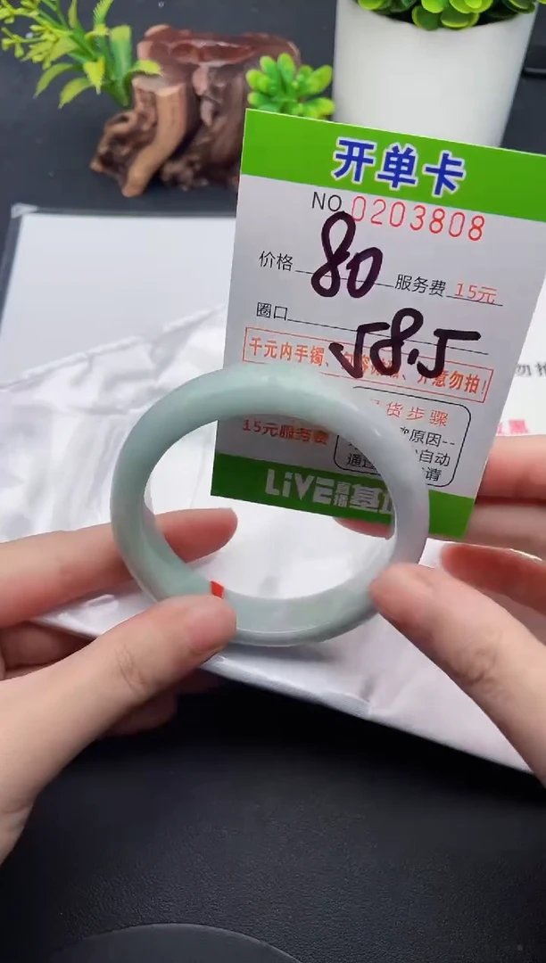 未镶嵌手镯翡翠08天然翡翠A货