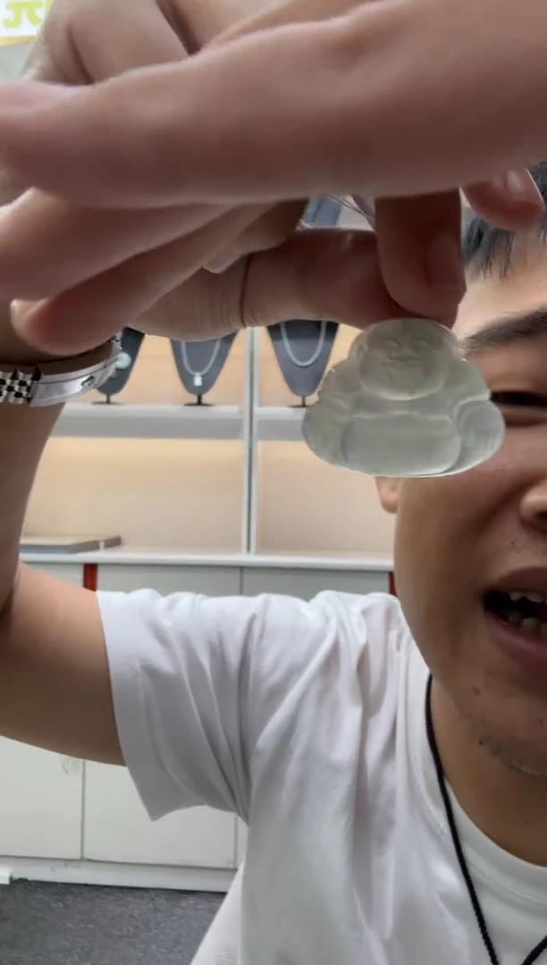 颈饰未镶嵌翡翠用****0天然翡翠A货孤品一件