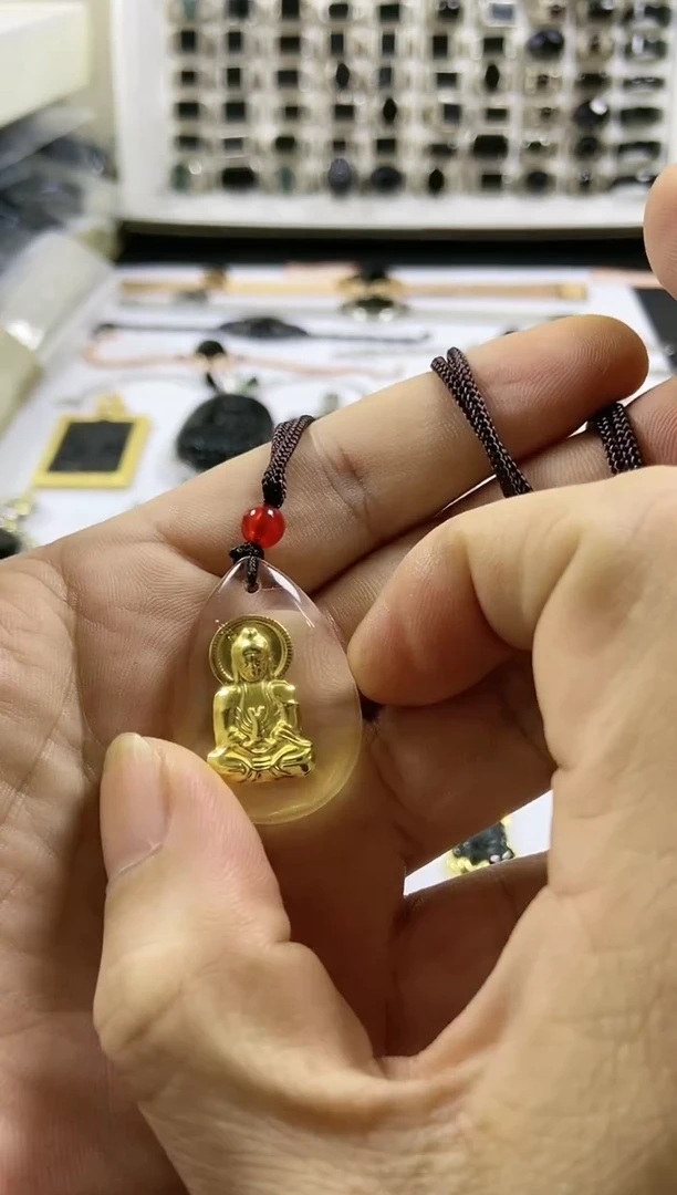 未镶嵌吊坠(不含链)玛瑙/玉髓观音