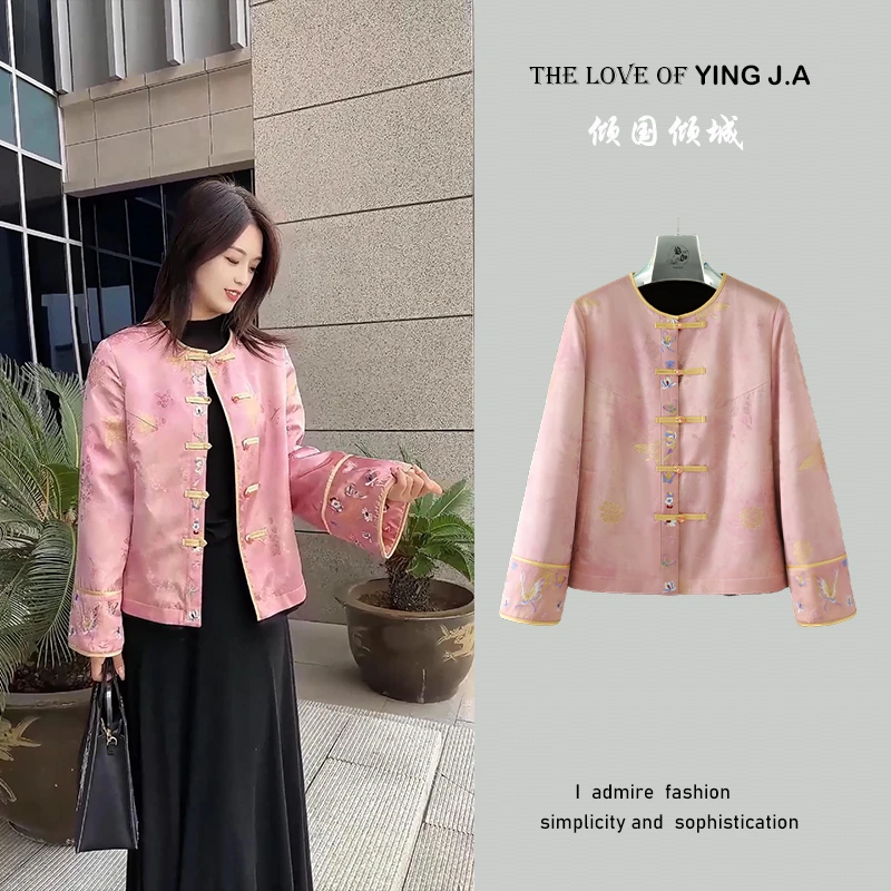 【倾国倾城】紫标天鹅绒进口整貂水貂皮草外套女新国潮上衣蝴蝶