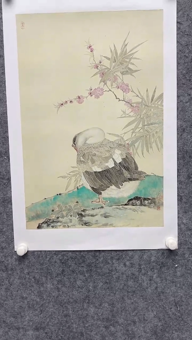 国画邹训精-2.5平尺-国画作品-GGyy