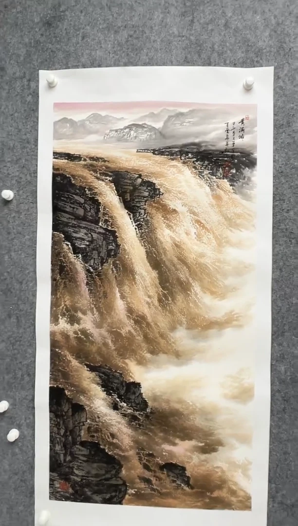 国画李文军-8平尺-国画作品