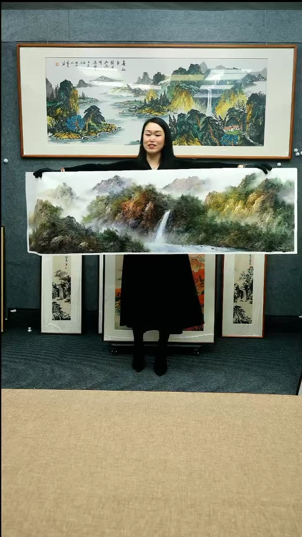 【闪购商品】国画224*69徐正道老师山水