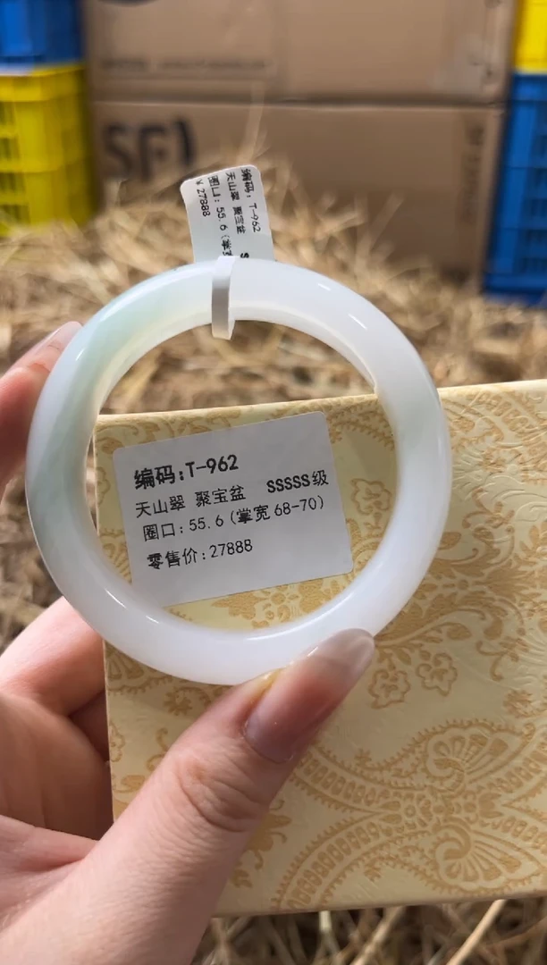 未镶嵌手镯石英质玉T-962