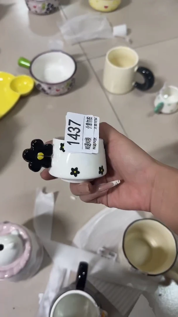 陶瓷手柄款微瑕四单包邮1437