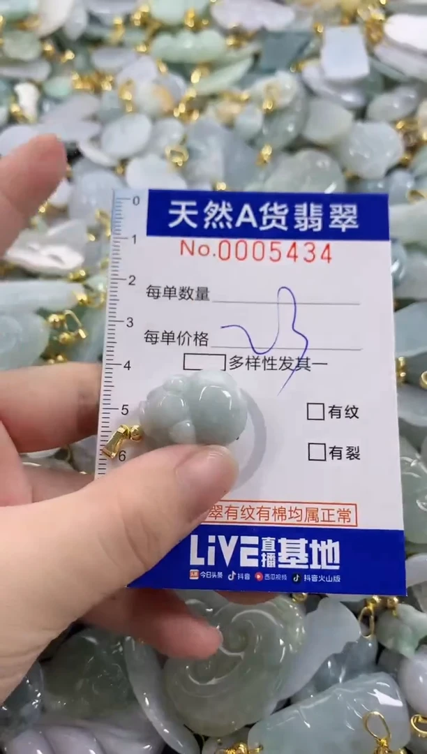 颈饰未镶嵌翡翠天然A货翡翠