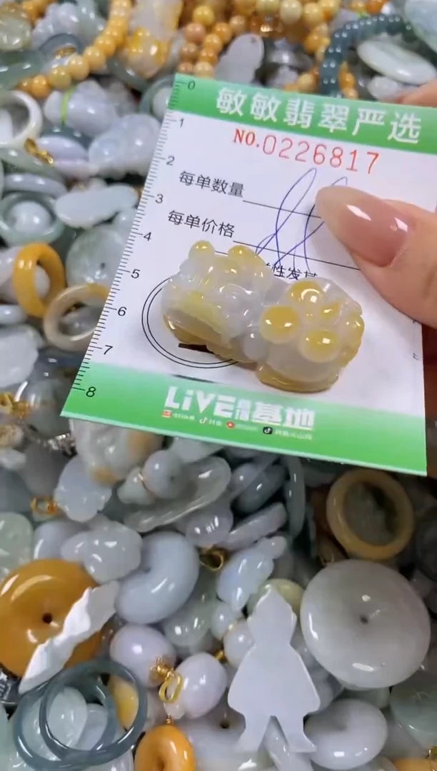 翡翠未镶嵌颈饰闪购0226817