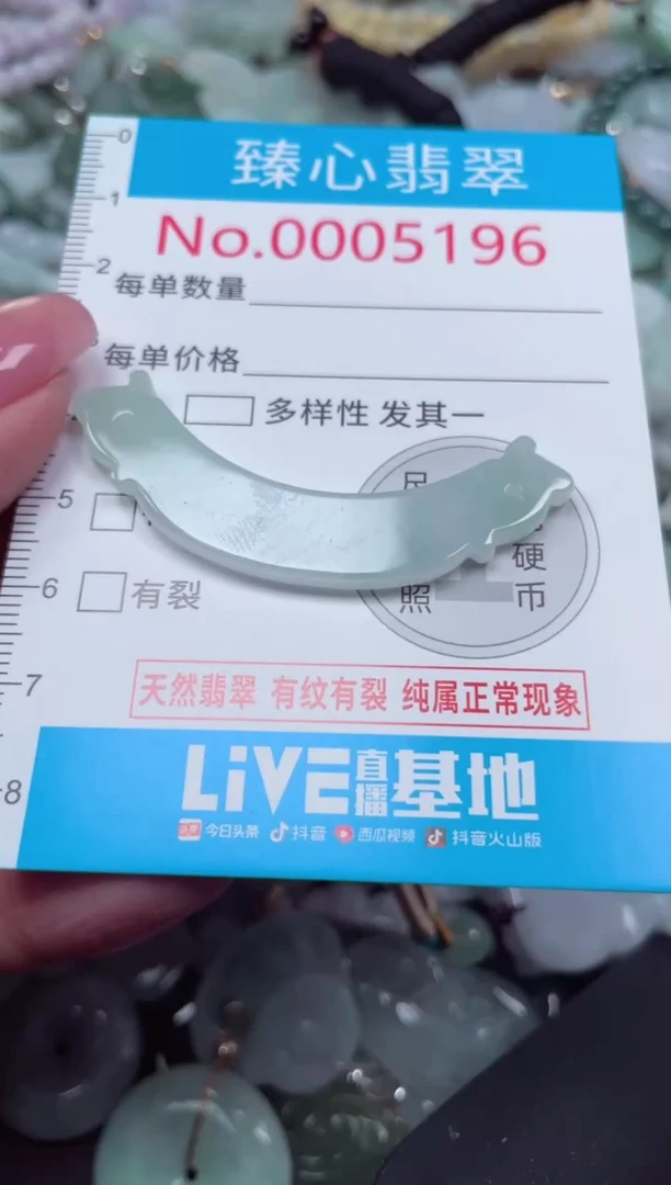 颈饰未镶嵌翡翠5196