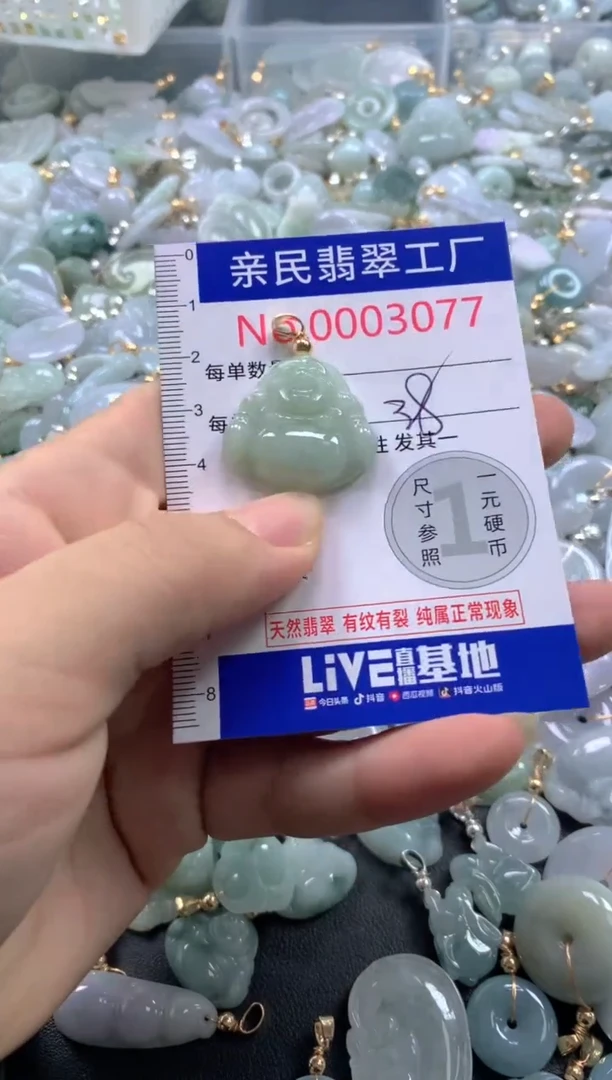 颈饰未镶嵌翡翠3077