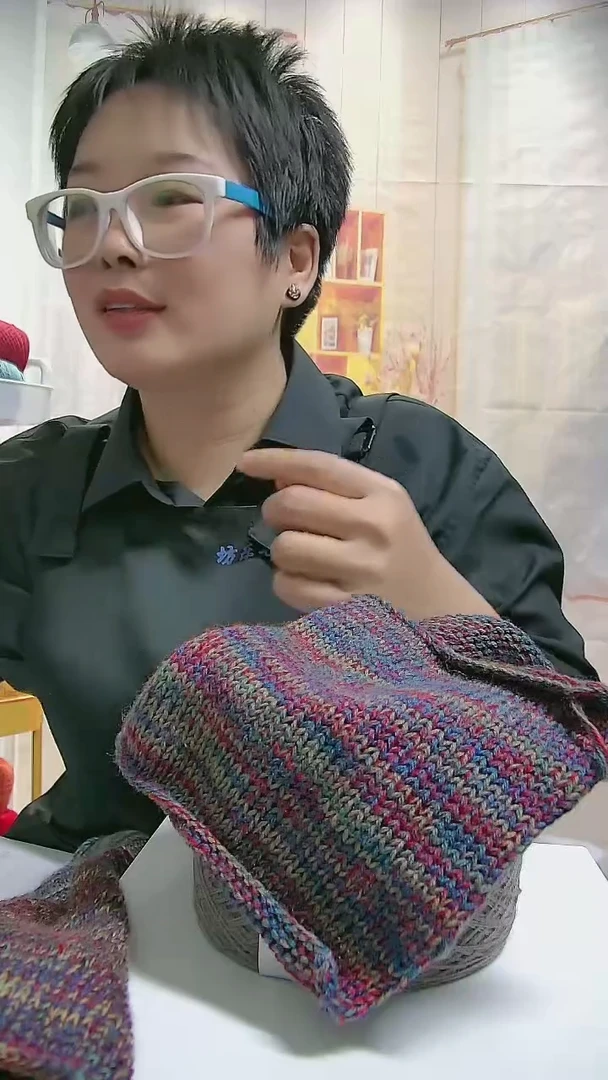 【G309釉影】新品纯美丽诺羊毛1团(0.5斤)（单股6号针）