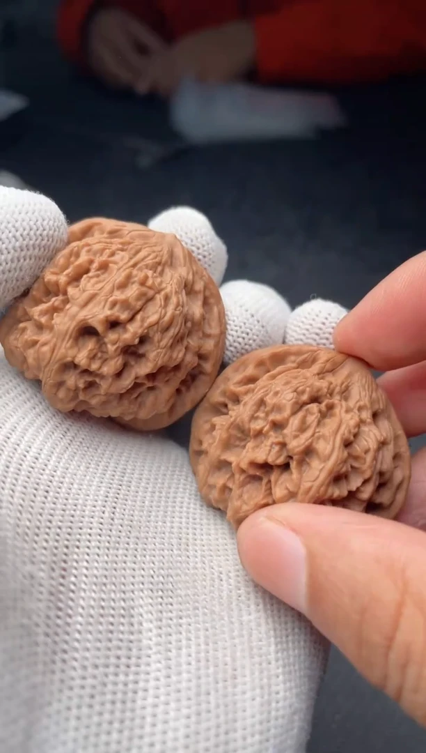 把件文玩核桃a61   野牛    40尺