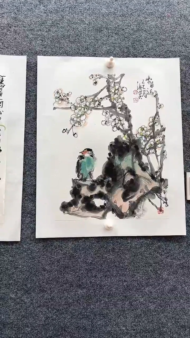 国画赵海英/国画/花鸟。