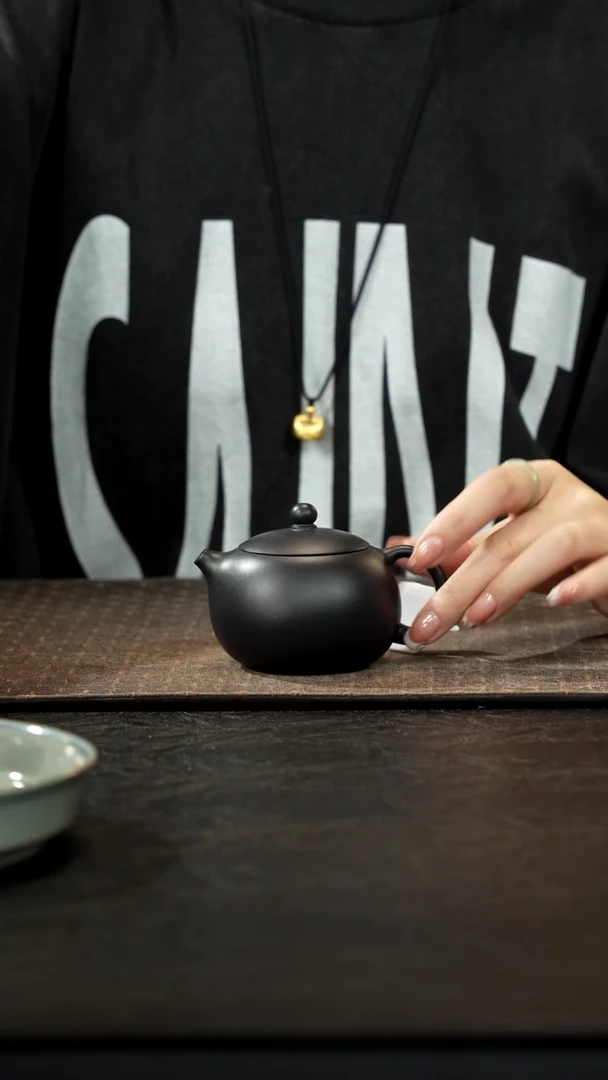 茶壶紫砂捂灰清水泥西施壶150cc