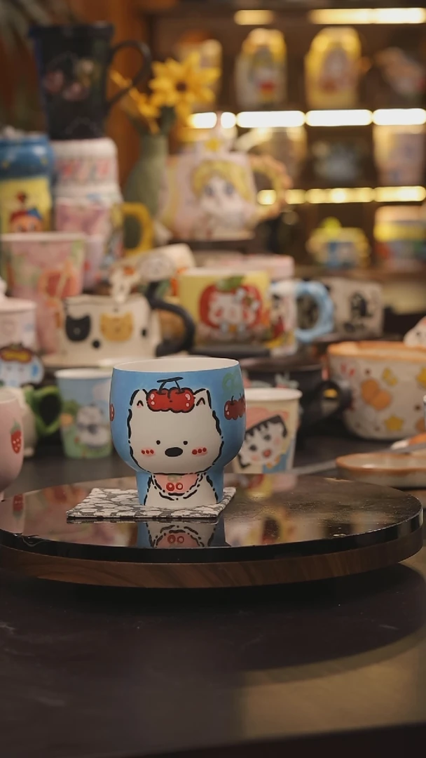 景德镇釉下彩绘设计师款式陶瓷