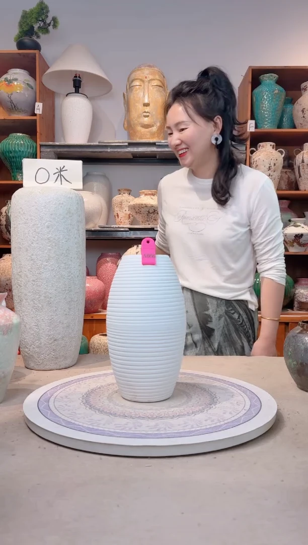 瓶陶瓷花瓶 无花  福利 不能装水 a666