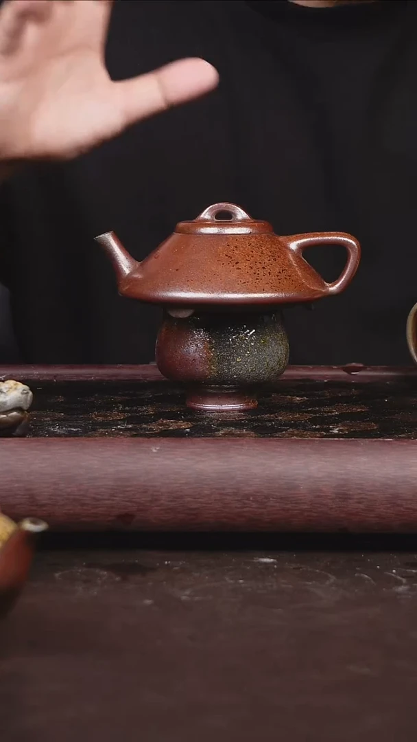 茶壶紫砂柴烧 合瓢