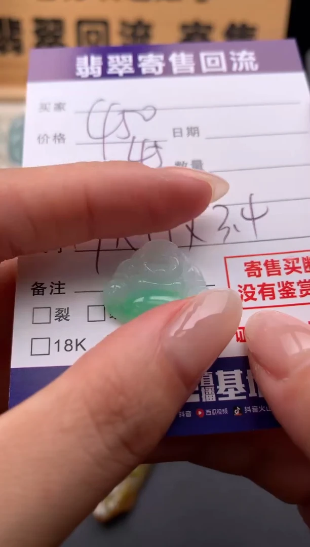 翡翠未镶嵌颈饰10133551