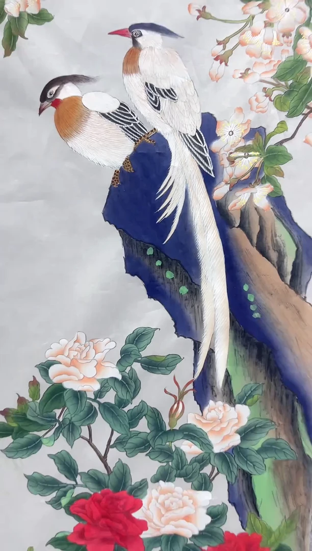 国画张传亭老师的作品3