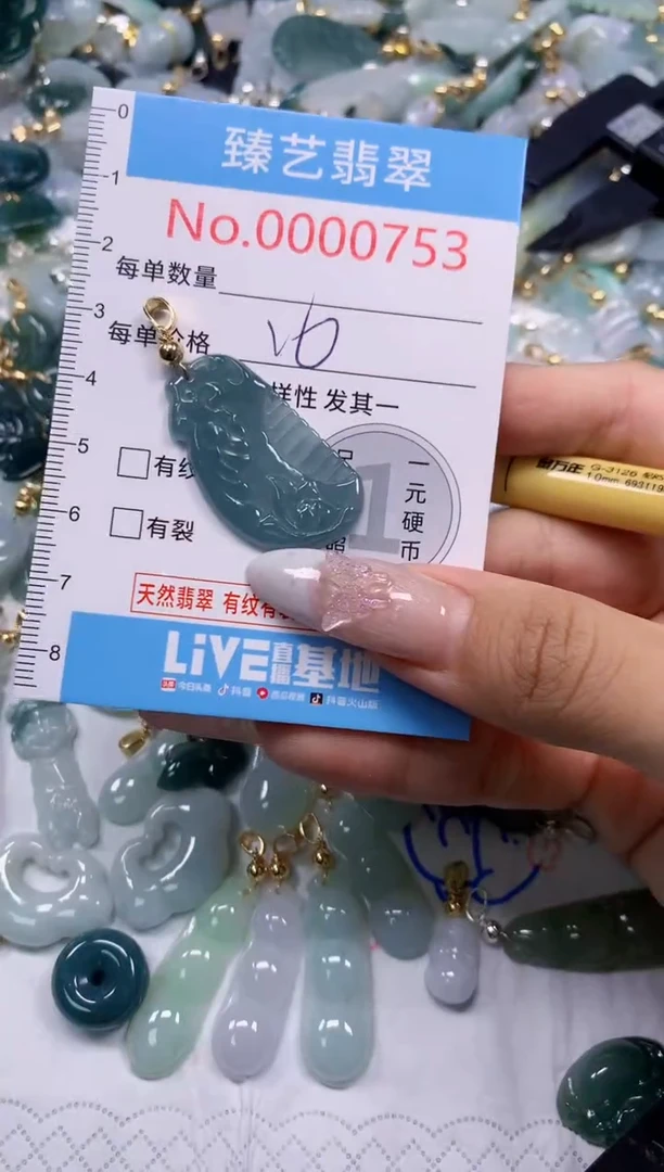 颈饰未镶嵌翡翠753