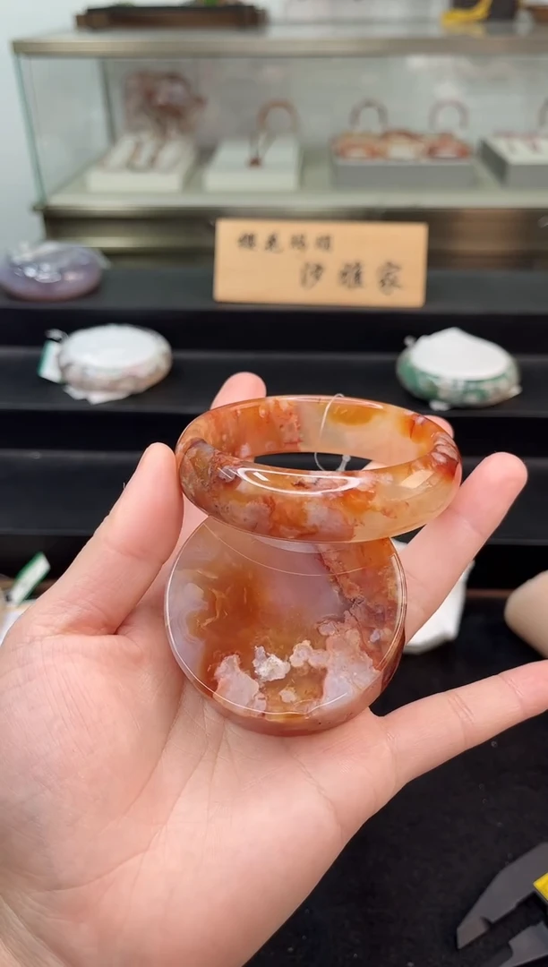 未镶嵌手镯石英质玉60圈口（赠品镯心）S951646
