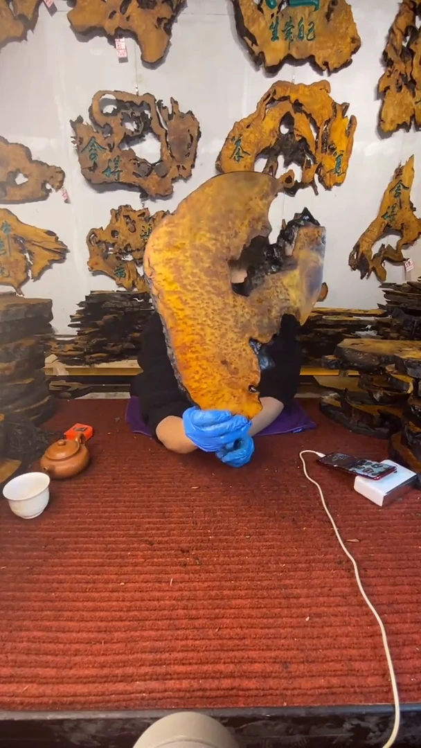 香杉木定制浮沉干泡台香杉树瘤树根料