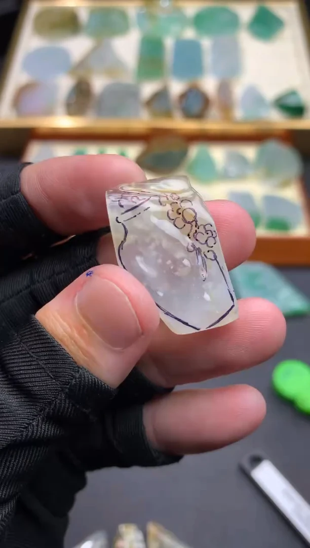定制翡翠未镶嵌 天然翡翠裸石（含工费）