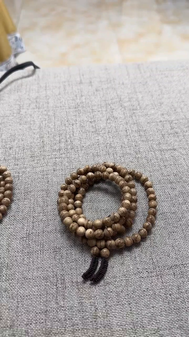 沉香手串加里曼丹0.7圆多圈-多样性发一