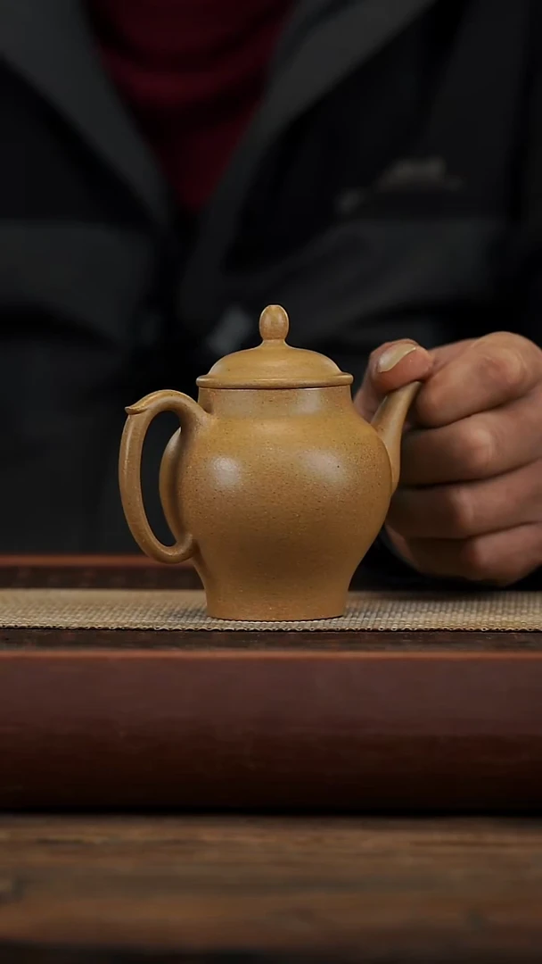 茶壶紫砂微瑕芝麻段220容量