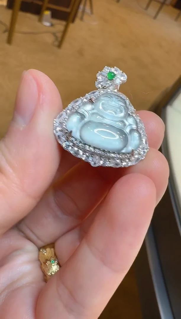 【闪购商品】翡翠吊坠(不含链)银S925镶嵌多样性团购发一件