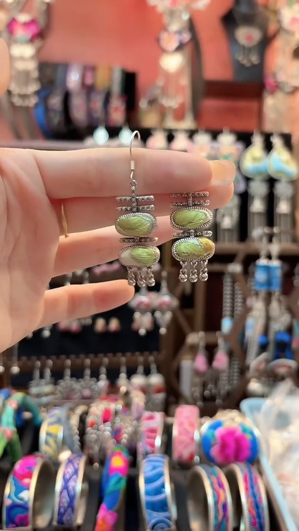 织绣 云织谣民族风精美饰品   324