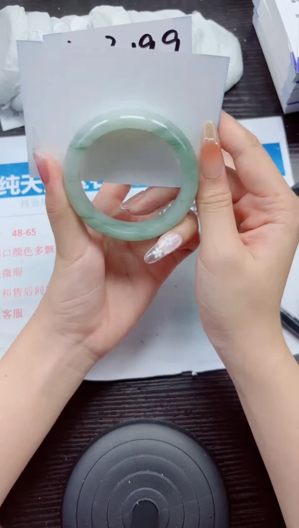 石英质玉手镯未镶嵌A117-54.55