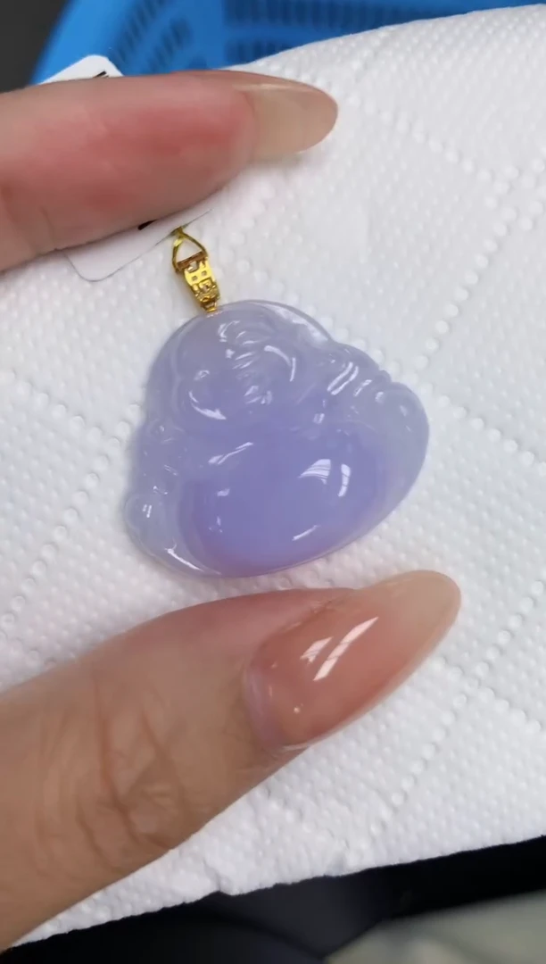 颈饰18K金镶嵌翡翠11111111111