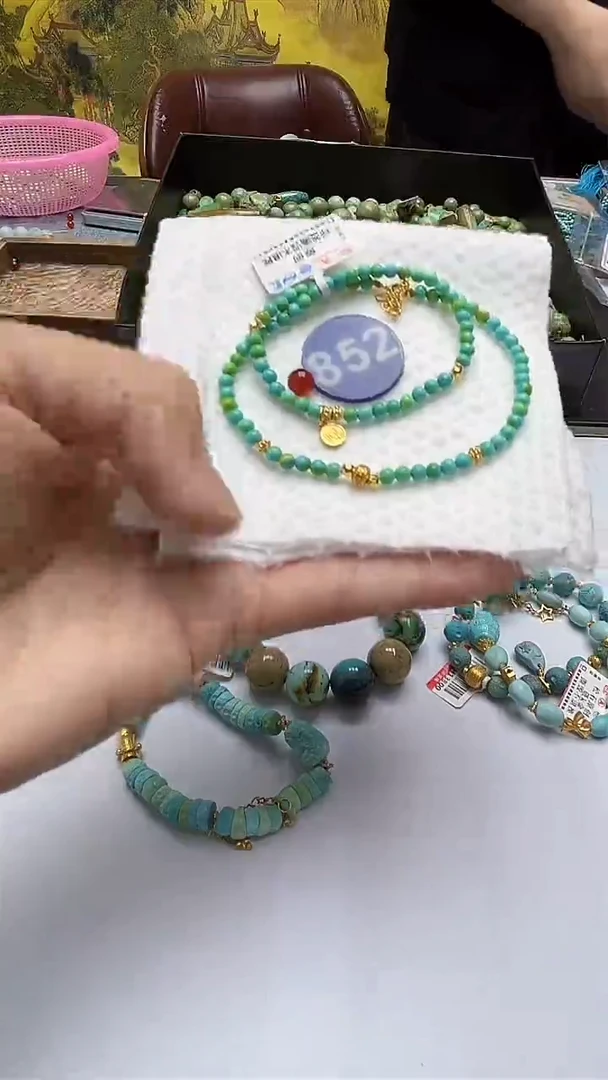 玛瑙/玉髓手串未镶嵌852