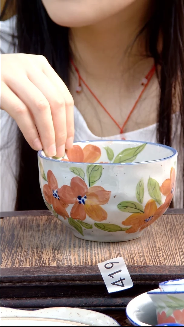 碗景德镇陶瓷手绘419