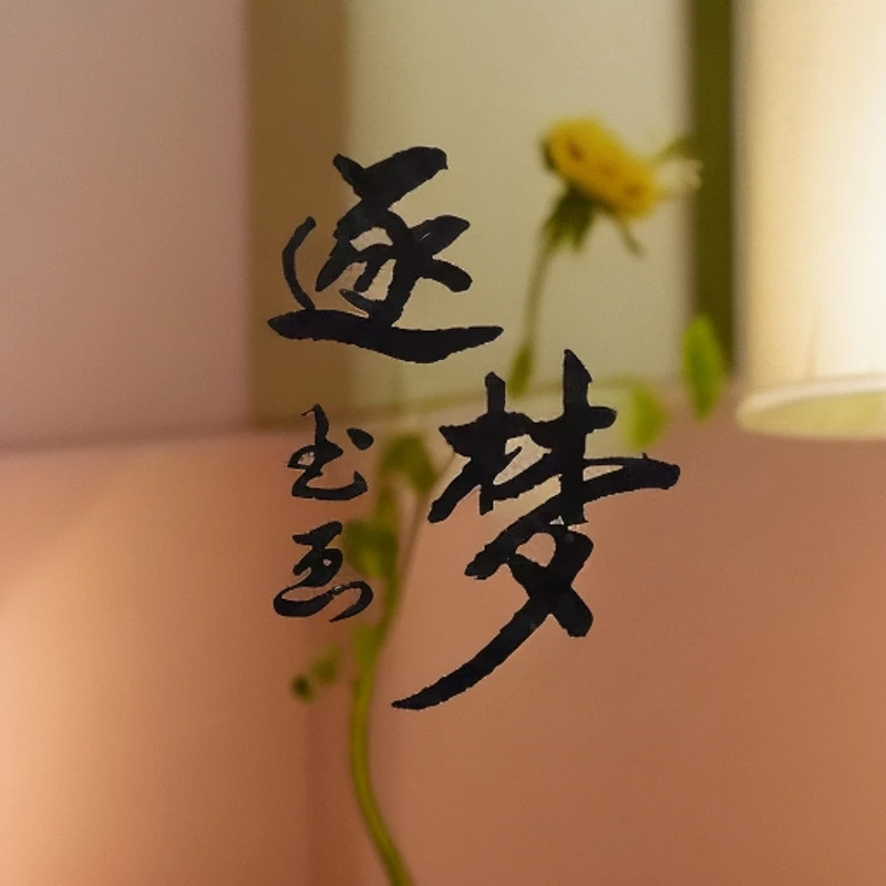 逐梦书画书法作品3号