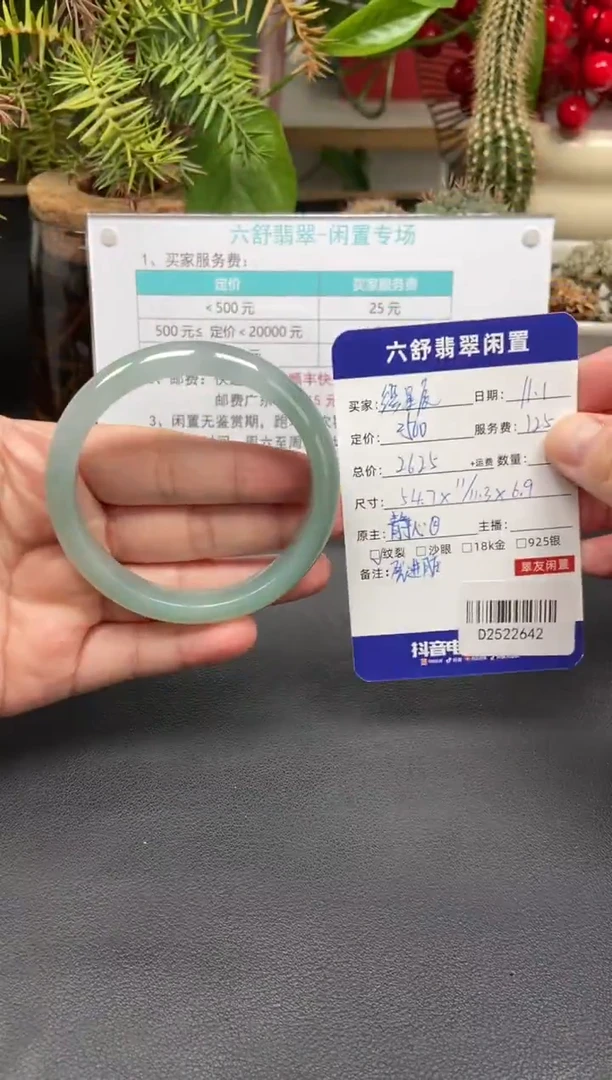 未镶嵌手镯翡翠缪*辰D2522642