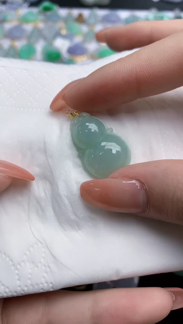 【闪购商品】翡翠颈饰未镶嵌天然缅甸翡翠A货