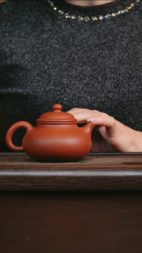 茶壶紫砂原矿大红泥