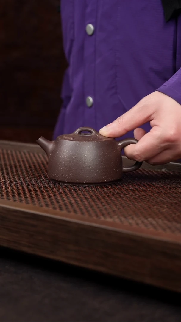 【闪购商品】紫砂茶壶粗砂底槽清井栏