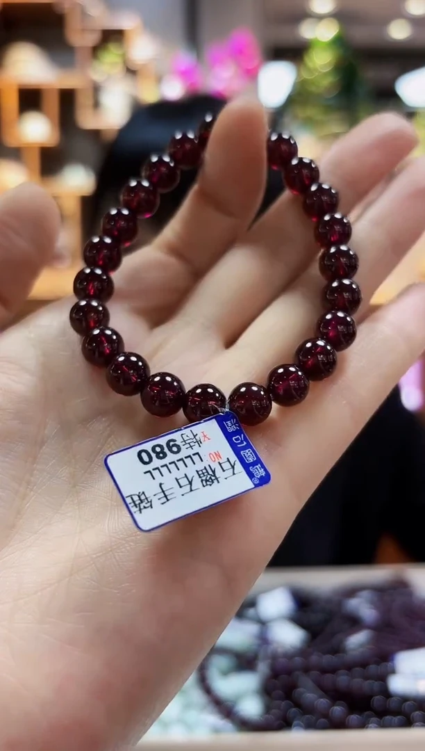 【闪购商品】石榴石手链未镶嵌手链8