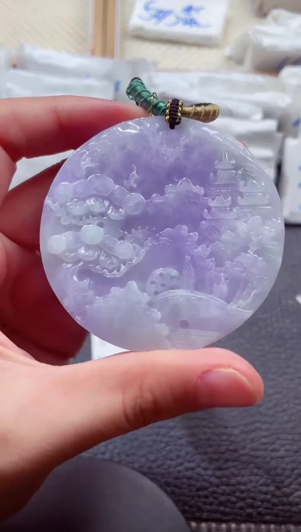 颈饰未镶嵌翡翠00005487