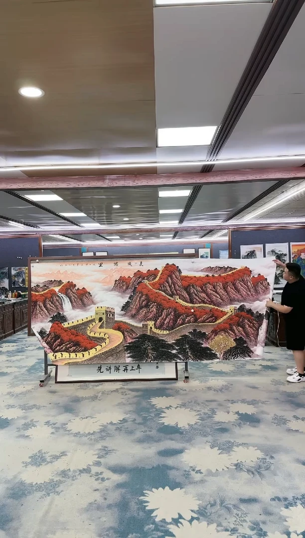 国画W-王红兵-大丈二-山水国画