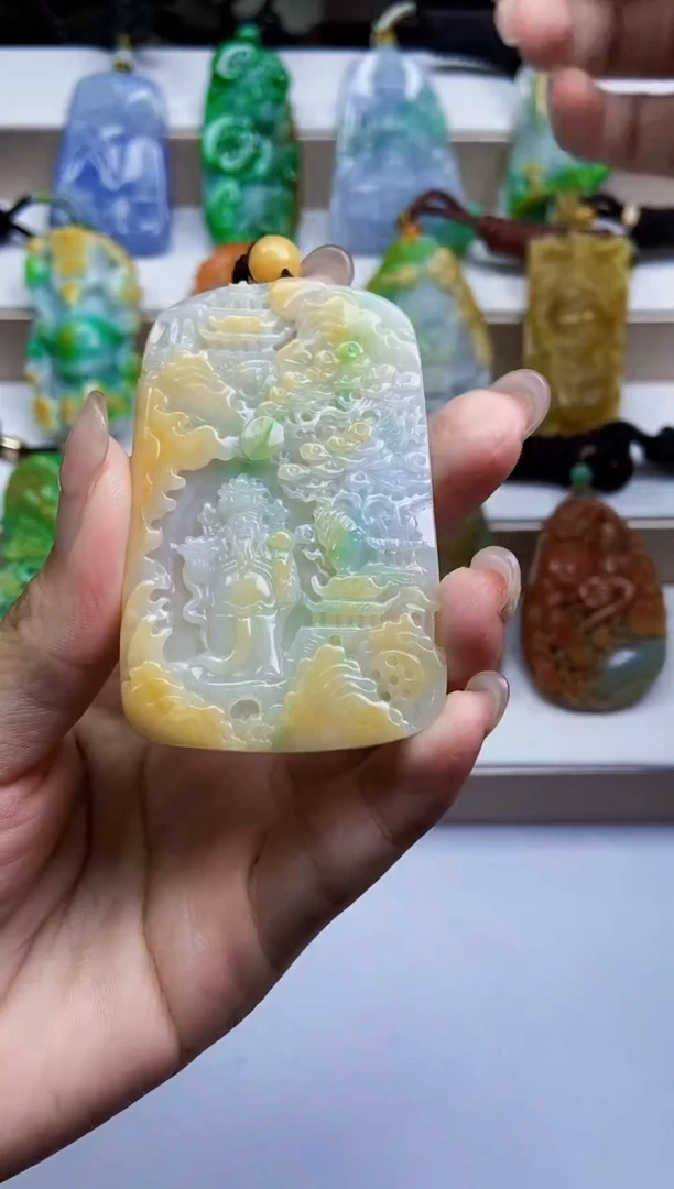 颈饰未镶嵌翡翠1